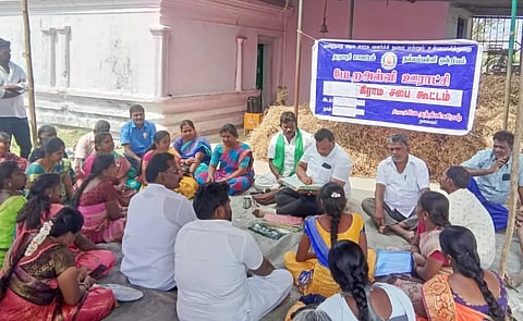 பேடரஅள்ளி ஊராட்சியில் கிராம சபை கூட்டம்