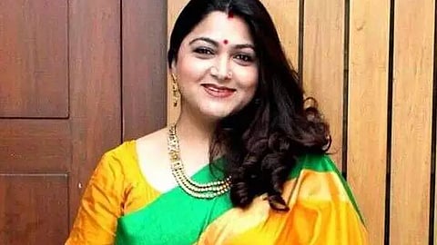 நடிகை குஷ்பு காயம்