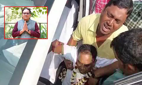 ஒடிசா சுகாதார மந்திரி மீது காவல் உயரதிகாரி திடீர் துப்பாக்கி சூடு: நிலைமை கவலைக்கிடம்