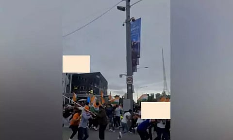 ஆஸ்திரேலியாவில் தேசியக் கொடி ஏந்திய இந்தியர்கள் மீது காலிஸ்தான் ஆதரவாளர்கள் தாக்குதல் - 5 பேர் காயம்