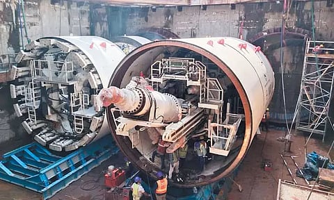 கிரீன்வேஸ் சாலை-அடையாறு இடையே ஆற்றின் கீழ் சுரங்கம் தோண்டும் பணி விரைவில் தொடங்கும் - மெட்ரோ நிறுவனம்