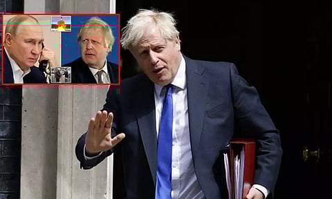 ஒரே ஒரு ராக்கெட்... ஒரு நிமிடம் போதும்; போரிஸ் ஜான்சனுக்கு கொலை மிரட்டல் விடுத்த புதின்..? பி.பி.சி. ஆவண பட தகவல்