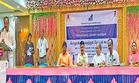 குரோம்பேட்டையில் சென்னை பெருநகர வளர்ச்சி குழும கருத்து கேட்பு கூட்டம்