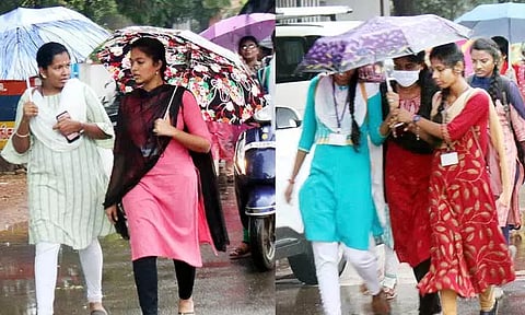 திருச்சி மாவட்டம் முழுவதும் பரவலாக சாரல் மழை