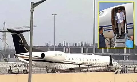 ஆந்திர முதல்-மந்திரி சென்ற அரசு விமானத்தில் திடீர் கோளாறு: மீண்டும் விஜயவாடா திரும்பியது