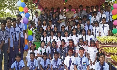 பள்ளி விளையாட்டு போட்டிகள் பரிசளிப்பு விழா