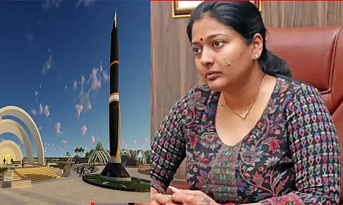 பேனா சிலை தமிழ்நாடு மக்களின் ஜனநாயகக் குரலாக இருக்க வேண்டும் - காயத்ரி ரகுராம் டுவீட்