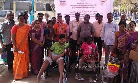 மாற்றுத்திறன் குழந்தைகளுக்கு மருத்துவ மதிப்பீட்டு முகாம்