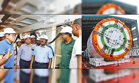 மெட்ரோ ரெயில் சுரங்கம் தோண்டும் எந்திரம் சோதனை வெற்றிகரமாக முடிந்ததாக அதிகாரிகள் தகவல்