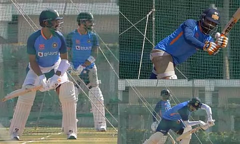 ஆஸ்திரேலியாவுக்கு எதிரான டெஸ்ட் தொடர்: தீவிர பயிற்சியில் இந்திய அணி வீரர்கள்