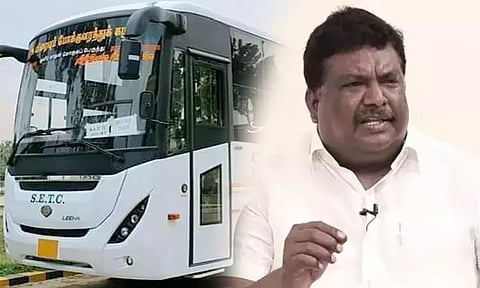 அரசு விரைவு பஸ்களிலும் ஜிபிஎஸ் கருவி பொருத்தப்பட்ட உள்ளது - அமைச்சர் சிவசங்கர்