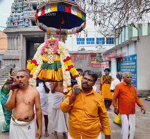 வந்தவாசி ரங்கநாத பெருமாள் கோவிலில் திருமஞ்சனம்