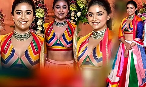 உடையை பார்த்து கீர்த்தி சுரேஷை கேலி செய்த ரசிகர்கள்