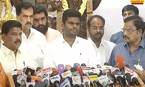 ஈபிஎஸ் வேட்பாளரை ஆதரிக்க சில கோரிக்கைகளை முன்வைத்த ஓபிஎஸ்" - அண்ணாமலை பரபரப்பு பேட்டி