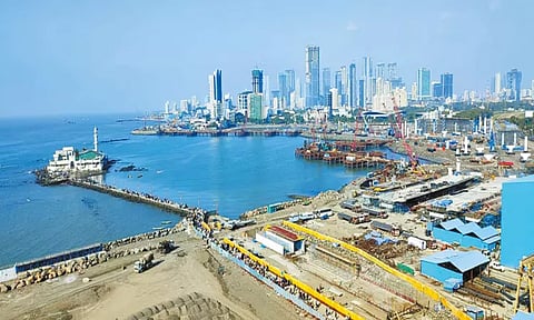 மும்பை கடற்கரை சாலை பணி 69 சதவீதம் நிறைவு - மாநகராட்சி பட்ஜெட்டில் தகவல்
