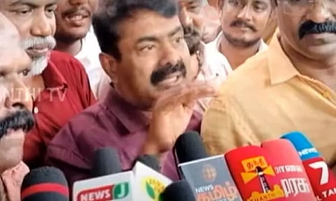"பேனா நினைவு சின்ன விவகாரம்"... முதல் அமைச்சரிடம் சீமான் வைத்த திடீர் கோரிக்கை
