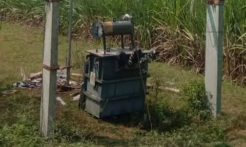 10 மின்மாற்றிகளை உடைத்து தாமிர கம்பிகள் திருட்டு