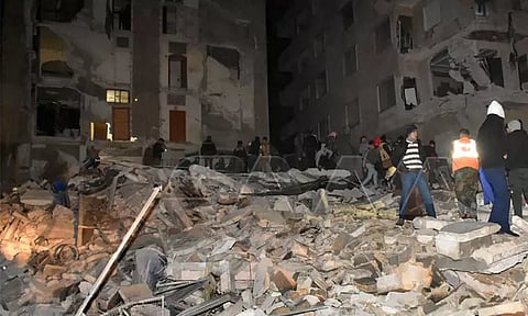 துருக்கி-சிரியாவில் பயங்கர நிலநடுக்கம்...! 