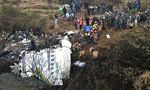 நேபாள விமான விபத்துக்கு என்ஜின் கோளாறே காரணம் என விசாரணையில் தகவல்