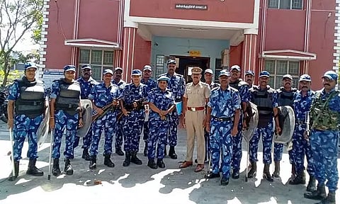 மத்திய தொழில் பாதுகாப்பு படையினர் திடீர் வருகை