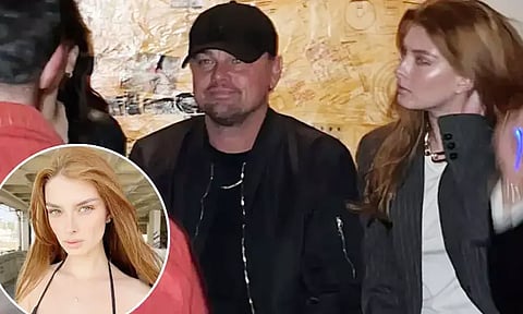 தன்னை விட 29 வயது குறைந்த 19 வயது மாடல் அழகியுடன் டைட்டானிக் ஹீரோ காதல்...!