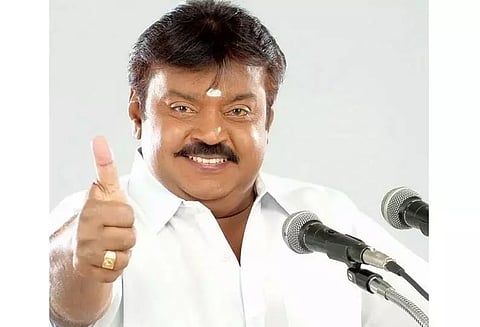 அரசு ஊழியர்கள், ஆசிரியர்களின் நலன் கருதி பழைய ஓய்வூதிய திட்டத்தை அமல்படுத்த வேண்டும் -விஜயகாந்த்