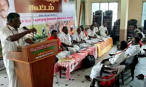 தேசிய ஊரக வேலை உறுதியளிப்பு திட்டத்துக்கு நிதி குறைப்பு:மத்திய அரசை கண்டித்து மார்ச் 7-ந்தேதி தமிழகம் முழுவதும் ஆர்ப்பாட்டம்முத்தரசன் பேட்டி