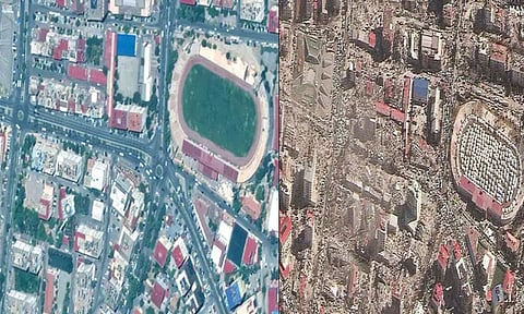 துருக்கி, சிரியாவில் நிலநடுக்கம் பாதித்த பகுதிகளில் மீட்பு பணிகள் தீவிரம்