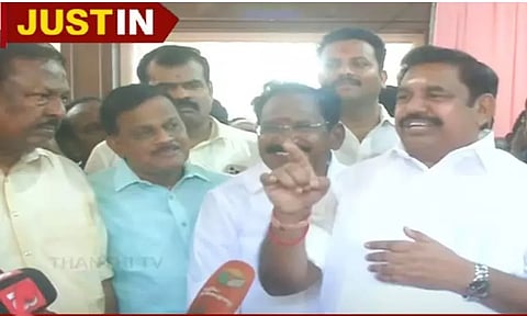 அடுத்த கட்சி வளர்வதற்காகவா நாங்கள் கட்சி நடத்துகிறோம்?- எடப்பாடி பழனிசாமி கேள்வி...!