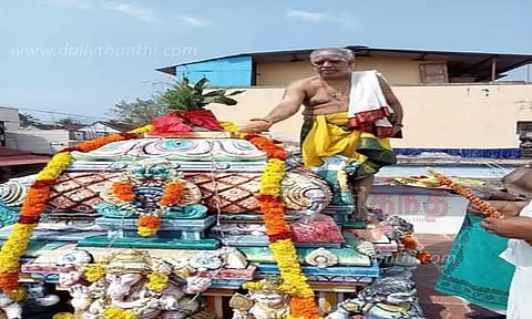 ஆனந்த விநாயகர் கோவில் வருசாபிஷேகம்