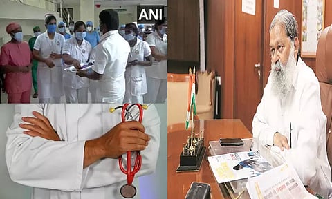 அரசு ஆஸ்பத்திரி ஊழியர்கள் ஜீன்ஸ், டீ-சர்ட் அணிய தடை - அரியானா மாநில அரசு அதிரடி