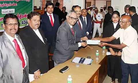 தேசிய மக்கள் நீதிமன்றத்தில் 4,231 வழக்குகளில் ரூ.23¼ கோடிக்கு சமரசம்