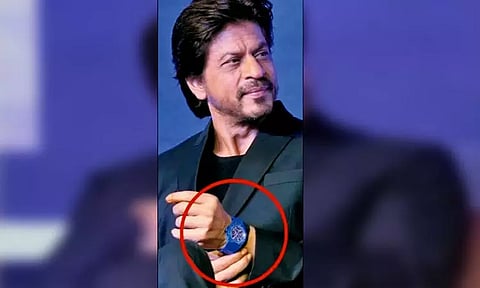 ஷாருக்கான் கையில் ரூ.5 கோடி வாட்ச்