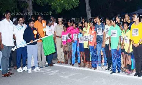 விருதுநகரில் மினி மாரத்தான் போட்டி