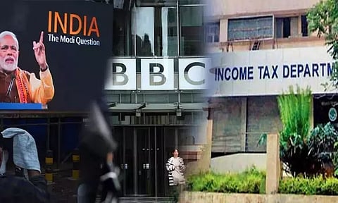 டெல்லி, மும்பையில் உள்ள பிபிசி அலுவலகங்களில் வருமானவரித்துறை அதிரடி ஆய்வு