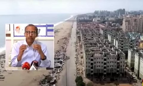 தமிழ்நாட்டில் நிலநடுக்கம் ஏற்படுவதற்கான வாய்ப்பு குறைவு... கூறுகிறார் அண்ணா பல்கலைக்கழக புவி அமைப்பியல் தலைவர்