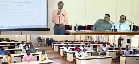 வாக்குச்சாவடி மையங்களில் பயன்படுத்தப்படும்மின்னணு வாக்குப்பதிவு எந்திரங்கள் சுழற்சி முறையில் ஒதுக்கீடு