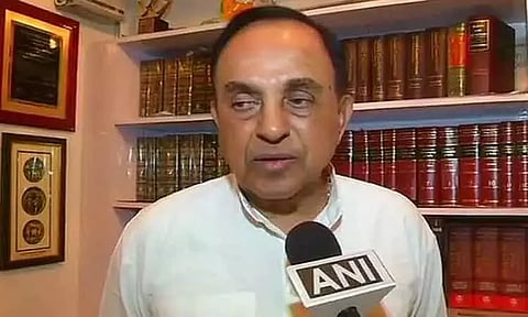 ராமர் பாலத்தை தேசிய பாரம்பரிய சின்னமாக அறிவிக்கக் கோரி சுப்ரீம் கோர்ட்டில் சுப்பிரமணியன் சுவாமி மீண்டும் மனு