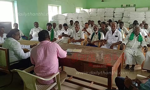 திருவாடானையில் 20-ந் தேதி நடக்க இருந்த விவசாயிகள் போராட்டம் வாபஸ்