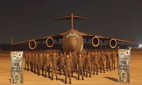 இந்திய-ஜப்பான் ராணுவம் 2 வார கால பிரமாண்ட போர் பயிற்சி- ஜப்பானில் இன்று தொடங்குகிறது