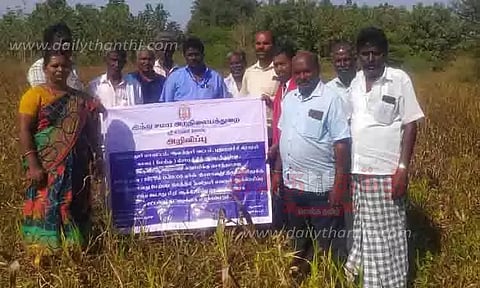 கோவிலுக்கு சொந்தமான ரூ.15 லட்சம் நிலம் மீட்பு