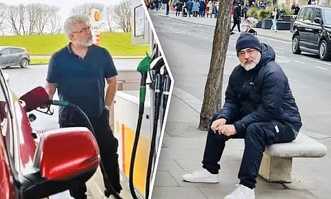 வெளிநாட்டு பயணம்... வைரலாகும் அஜித் புகைப்படங்கள்