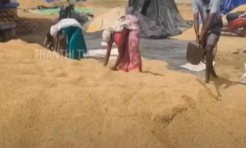 நெல் கொள்முதல் நிலைய முறைகேடு விவகாரம்... தமிழ்நாடு நுகர்பொருள் வாணிபக் கழகம் விடுத்த எச்சரிக்கை