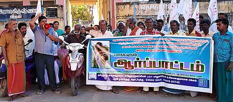 மாற்றுத்திறனாளிகள் ஆர்ப்பாட்டம்