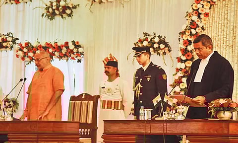 ஜார்கண்ட் கவர்னராக சி.பி.ராதாகிருஷ்ணன் பதவி ஏற்றார்