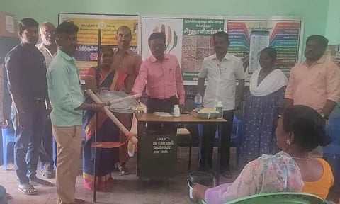 விவசாயிகளுக்கு பயிற்சி