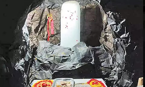 பிரம்மகுமாரிகள் இயக்கம் சார்பில் காஞ்சீபுரத்தில் அமர்நாத் பனிலிங்க தரிசனம்