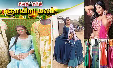 பழைய புடவைகளில் புது பேஷன் உருவாக்குபவர்!