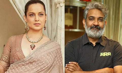 டைரக்டர் ராஜமவுலியின் மதம் சார்ந்த கருத்து - நடிகை கங்கனா ரனாவத் பதில்