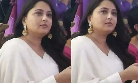 ஆன்டியான அனுஷ்கா ஷெட்டி...! எடைகுறையாததால் நெட்டிசன்கள் விமர்சனம்